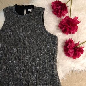 Metallic Silver Tank